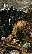 Joos de Momper Landscape with the Temptation of Christ France oil painting artist